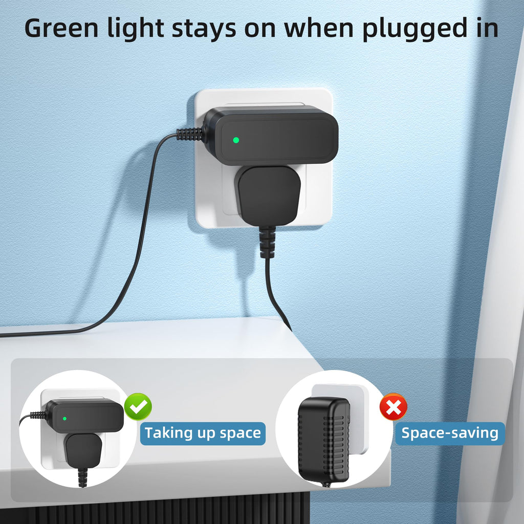 Charger for 29.6V Battery Cordless Vacuum Cleaer, 36V Adapter Compatible with INTETURE BP20 550W 45Kpa Cordless Vacuum Cleaner Power Supply