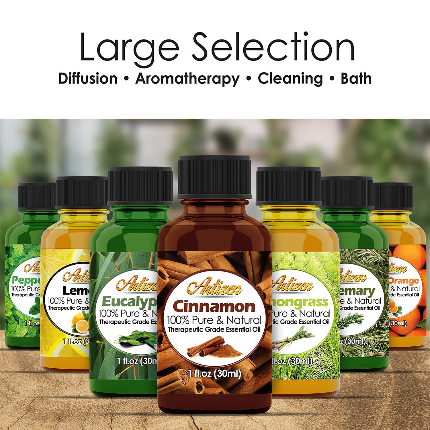 Artizen 2oz Oils - Frankincense Essential Oil - 2 Fluid Ounces