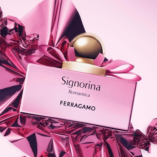 FERRAGAMO Signorina Romantica Eau de Parfum - Elegant Women's Fragrance Spray | 3.4 oz