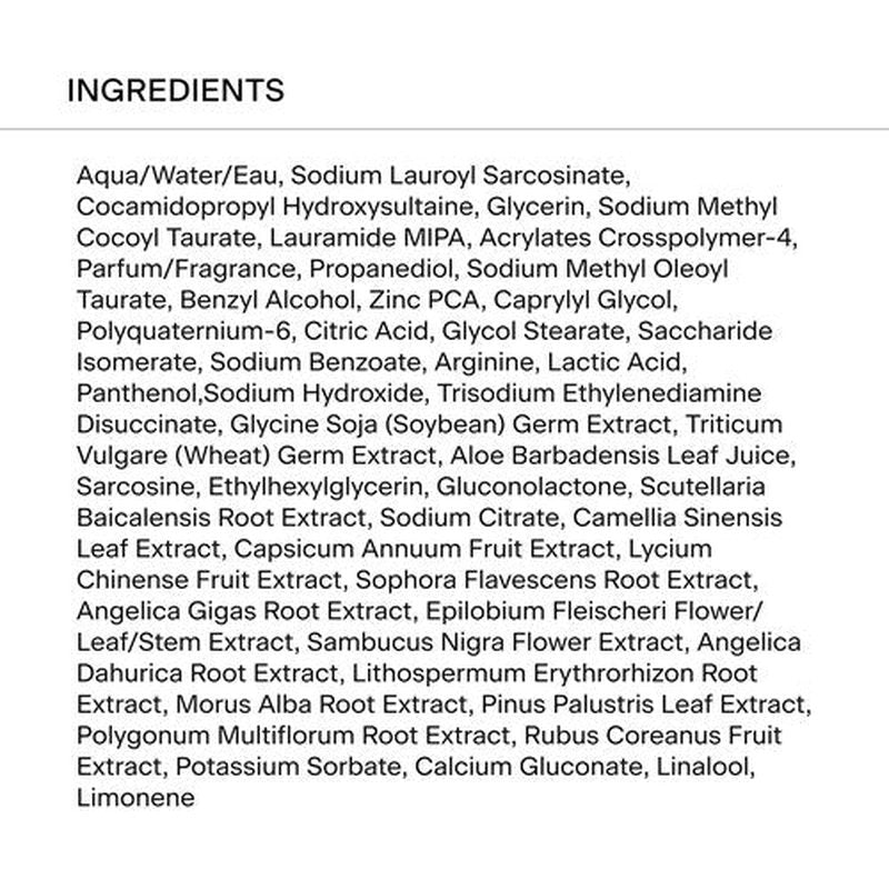 Caldera + Lab The Shampoo | Men’s Shampoo for Healthy Hair, Sulfate-Free Daily Cleanser, Dermatologically Tested - All Hair Types