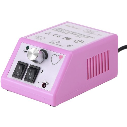 Miss Sweet Electric Nail File for Regular Polish Acrylic Nails RPM20000 (Pink)