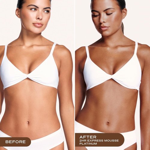 Loving Tan Platinum Self Tanning Mousse - Darkest Shade, Streak-Free Formula | 6.7 Fl Oz, 10+ Applications