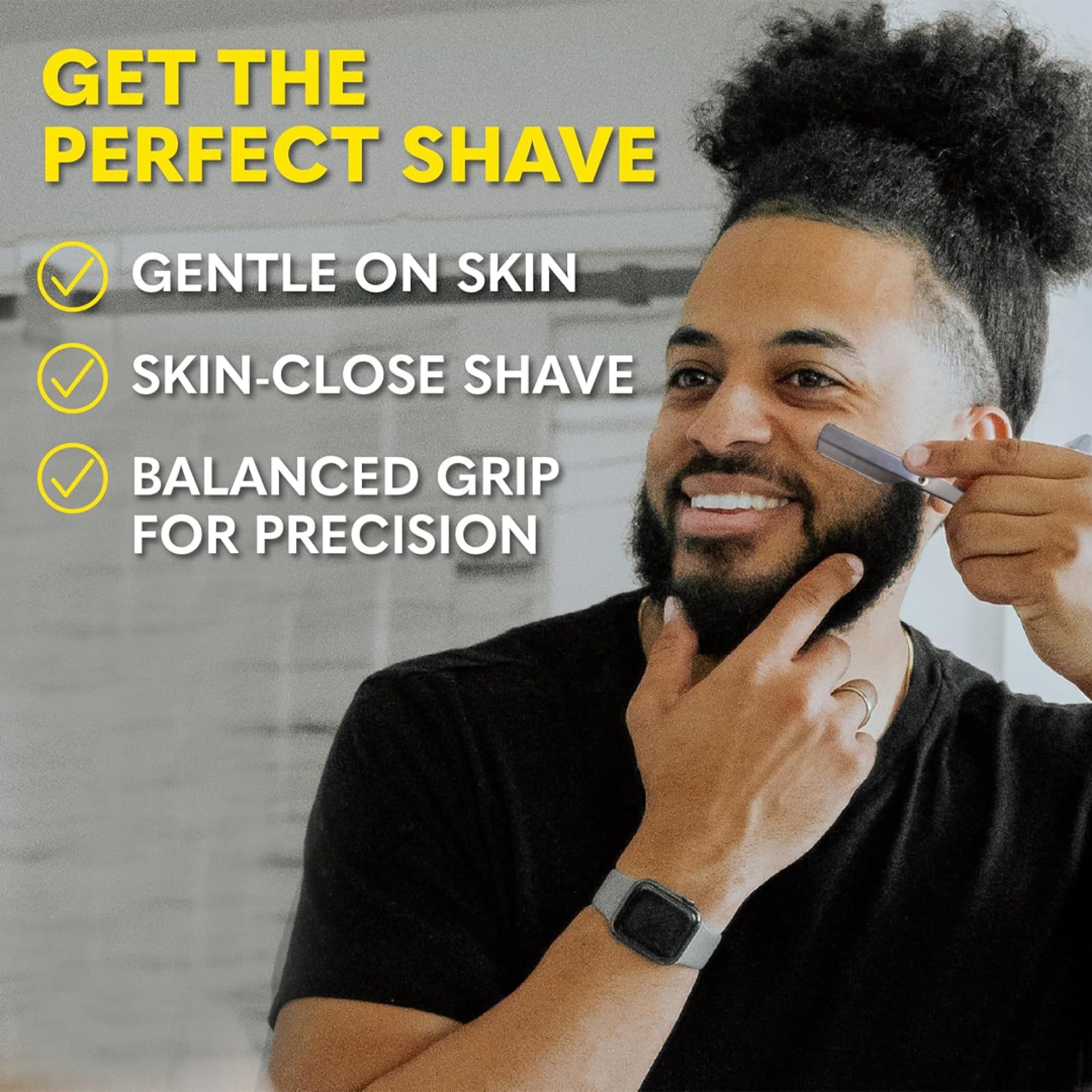 The Beard Club Beard Kit for Men - Grooming & Care Kit - Cedar & Sandalwood Oil, Cedar Balm, Shampoo, Brush, Comb, Trimming Scissors, Straight Edge Razor - Gift Set