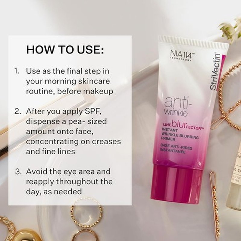 StriVectin Line BlurFector™ Instant Wrinkle Blurring Primer - Smooth Skin Makeup Primer, 1 oz.
