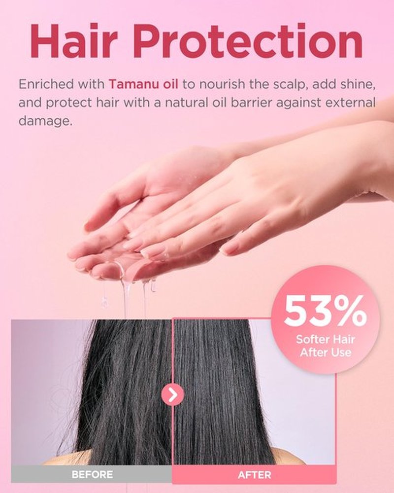 JENNYHOUSE Salon Therapy Damage Care Hair Oil Serum - Korean Beauty Hair Protection Nourishing - Frizz Control, Shine Treatment for Dry Hair - Floral Musk Scent - 3.38 fl.oz