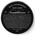 TRIUMPH & DISASTER | Old Fashioned Shave Cream Jar | Shaving Lotion for Sensitive Skin - Alcohol Free, 3.4 oz (100+ shaves)