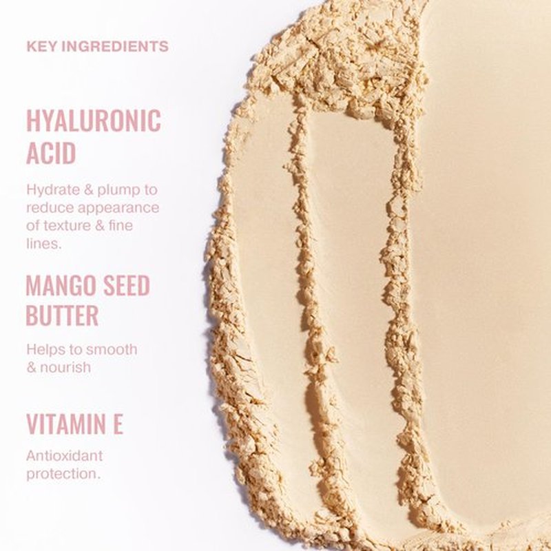 ICONIC LONDON Velvet Blur Translucent Setting Powder | Velvet Finish, Hydrating Loose Powder with Hyaluronic Acid Spheres | Cruelty-Free, Vegan Makeup