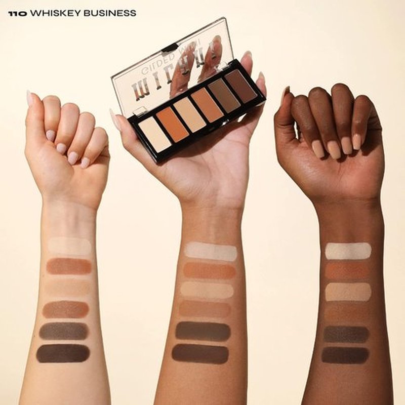 Milani Gilded Mini Eyeshadow Palette - 6 Versatile Matte & Shimmer Shades | Whiskey Business