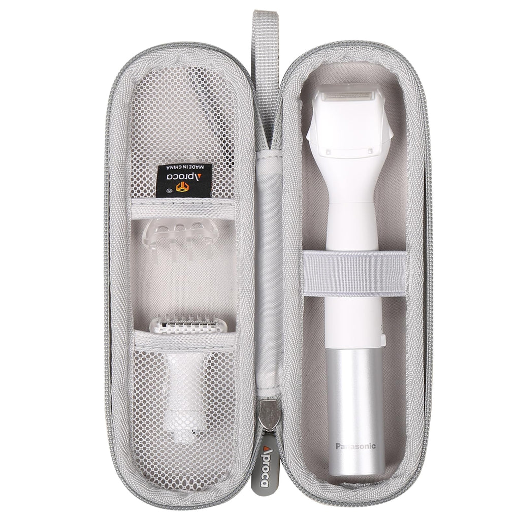 Aproca Case Compatible with Panasonic Bikini Trimmer Shaver, Portable Hard Storage Bag for Accessories (Case Only)