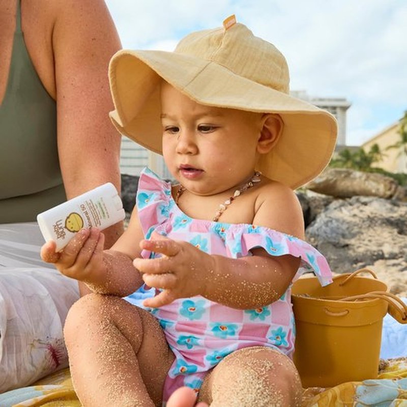 Sun Bum Baby Bum Mineral SPF 50 Sunscreen Stick - Travel Size, Unscented Protection for Sensitive Skin - 0.45 Oz