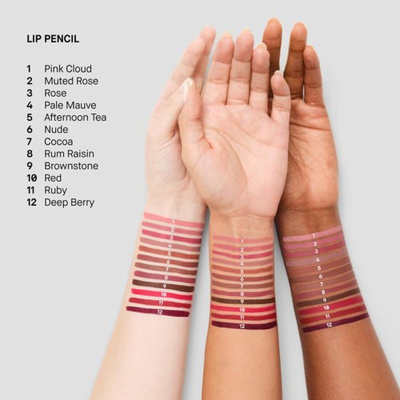 Bobbi Brown Lip Pencil | Velvety & Creamy Lip Liner for Natural-Looking Definition, 0.04 Ounce, Muted Rose