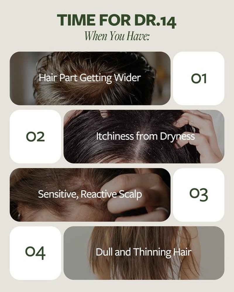 LAPCOS DR.14 REVITALIZING SCALP CARE SHAMPOO