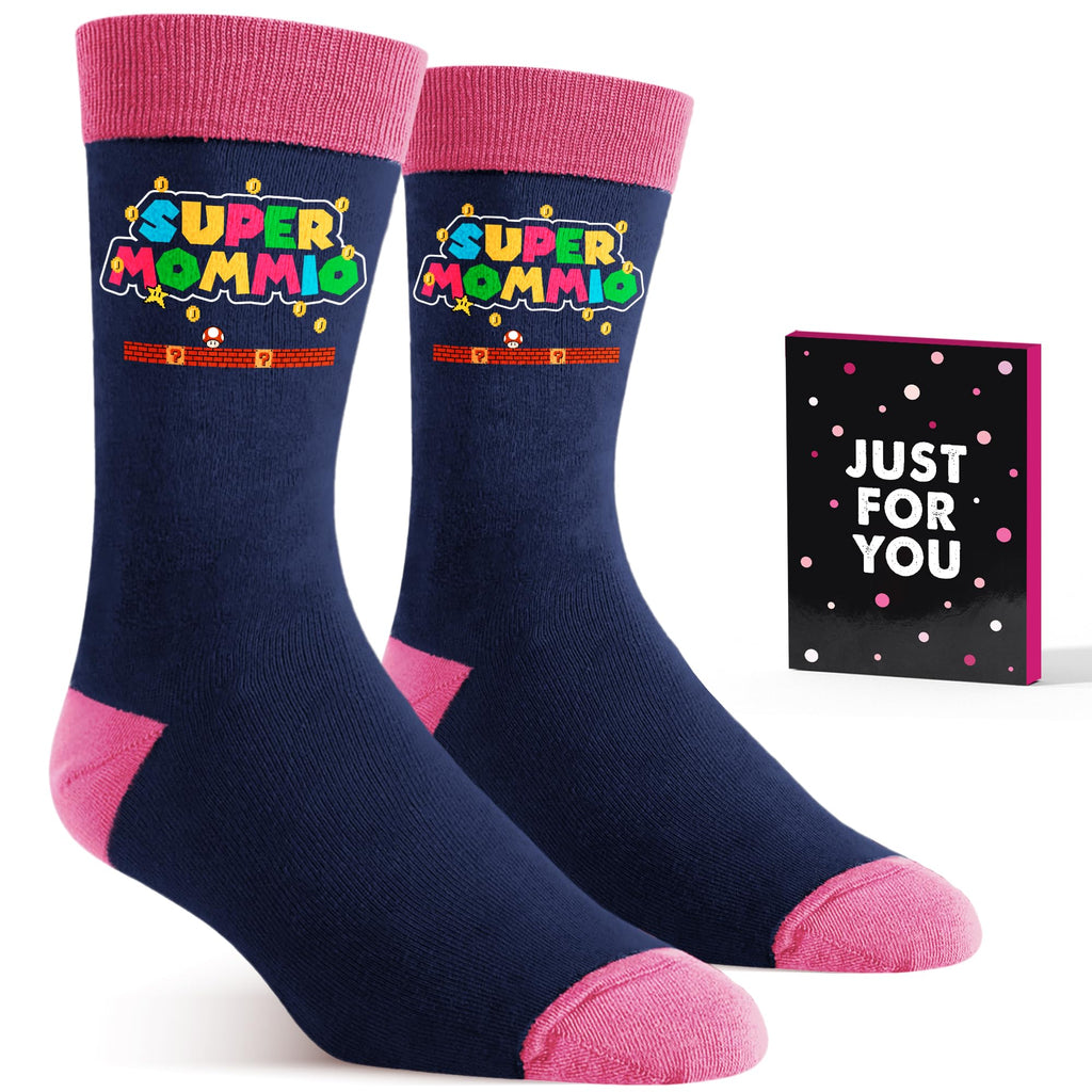 Mothers Day Gifts For Mom - Funny Mom Socks, Unique Present Ideas, Ideal Gift From Daughter Or Son, Thoughtful Day Surprises, Soft Comfortable Socks For Birthdays Or Special Occasions