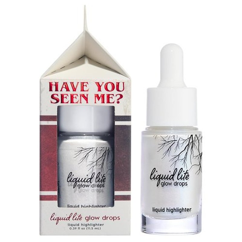 ColourPop x Stranger Things Liquid Highlighter - Illuminating Glow Drops for Face & Body - Hydrating Vegan Squalane Formula (0.06 oz)