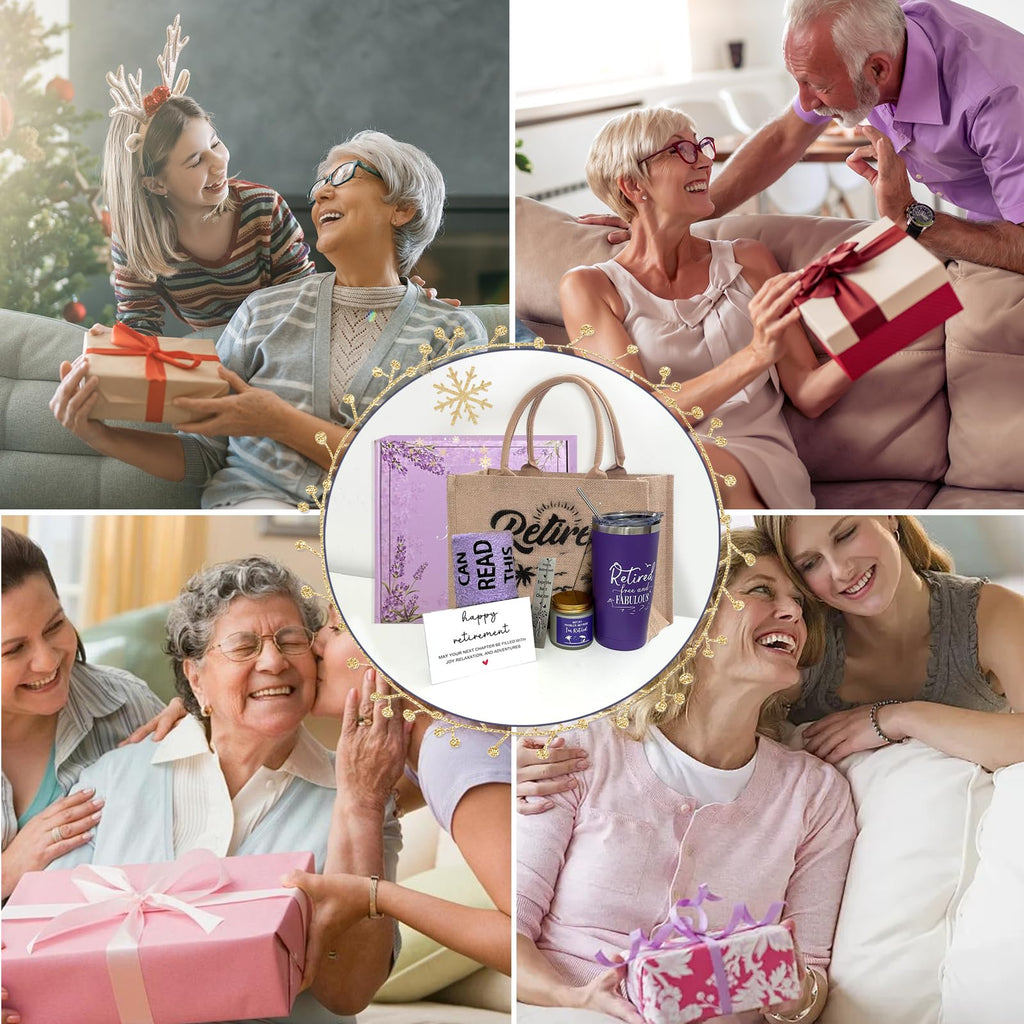 XIENZE-77 Retirement Gift for woman, Happy Retirement Gifts for Women 2026 Coworker
