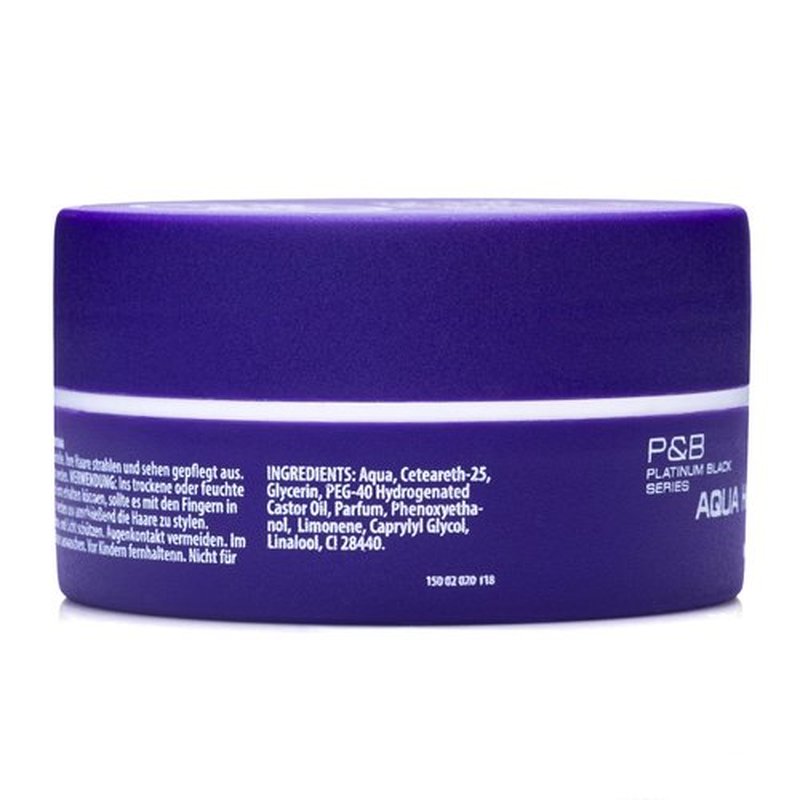 Redone Hair Styling Wax Violetta 150ml | Strong Hold & High Shine Gel Wax for Men & Women | Lavender Scent | Long Lasting Edge Control & Wet Look Hair Wax | Professional Maximum Control Finish