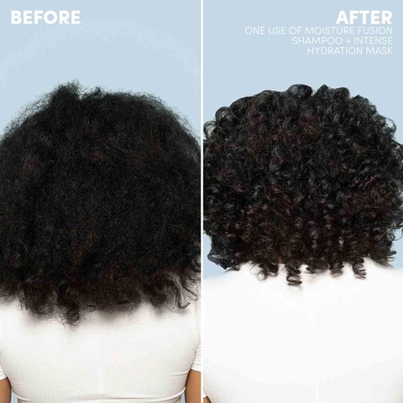 Mizani Moisture Fusion Hair Mask - Intense Hydration for Dry, Curly Hair | Deep Conditioning with Argan Oil