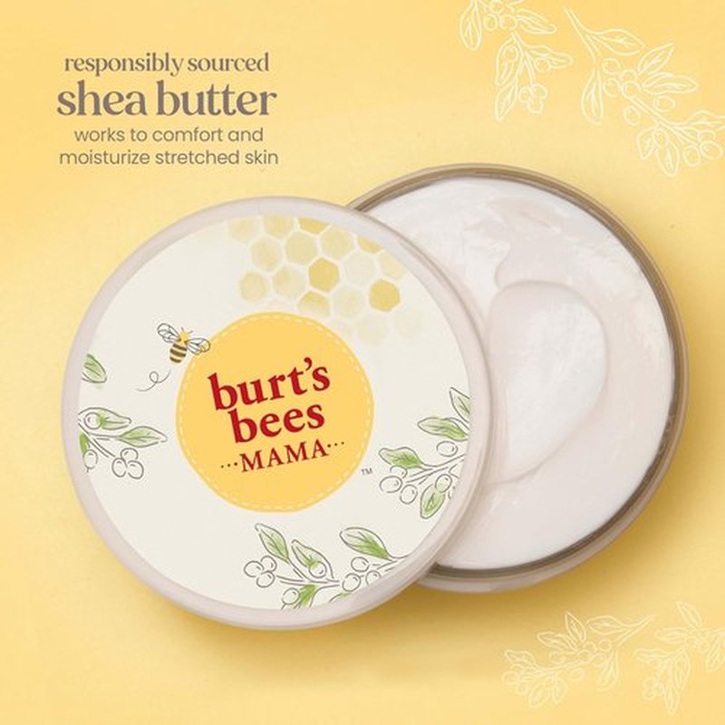 Burt's Bees Mama Belly Butter - Stretch Mark Cream for Pregnancy & Postpartum Care | 6.5 Oz (Pack of 3)