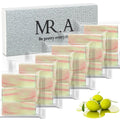 MR.A 23pcs Handmade Travel Soap, Mini Olive Hand Soap Individually Wrapped, Body Bath Gentle Bars Men Women, Travel Size Toiletries for Homeless and Hotel, Essentials Wash for Guest Bathroom