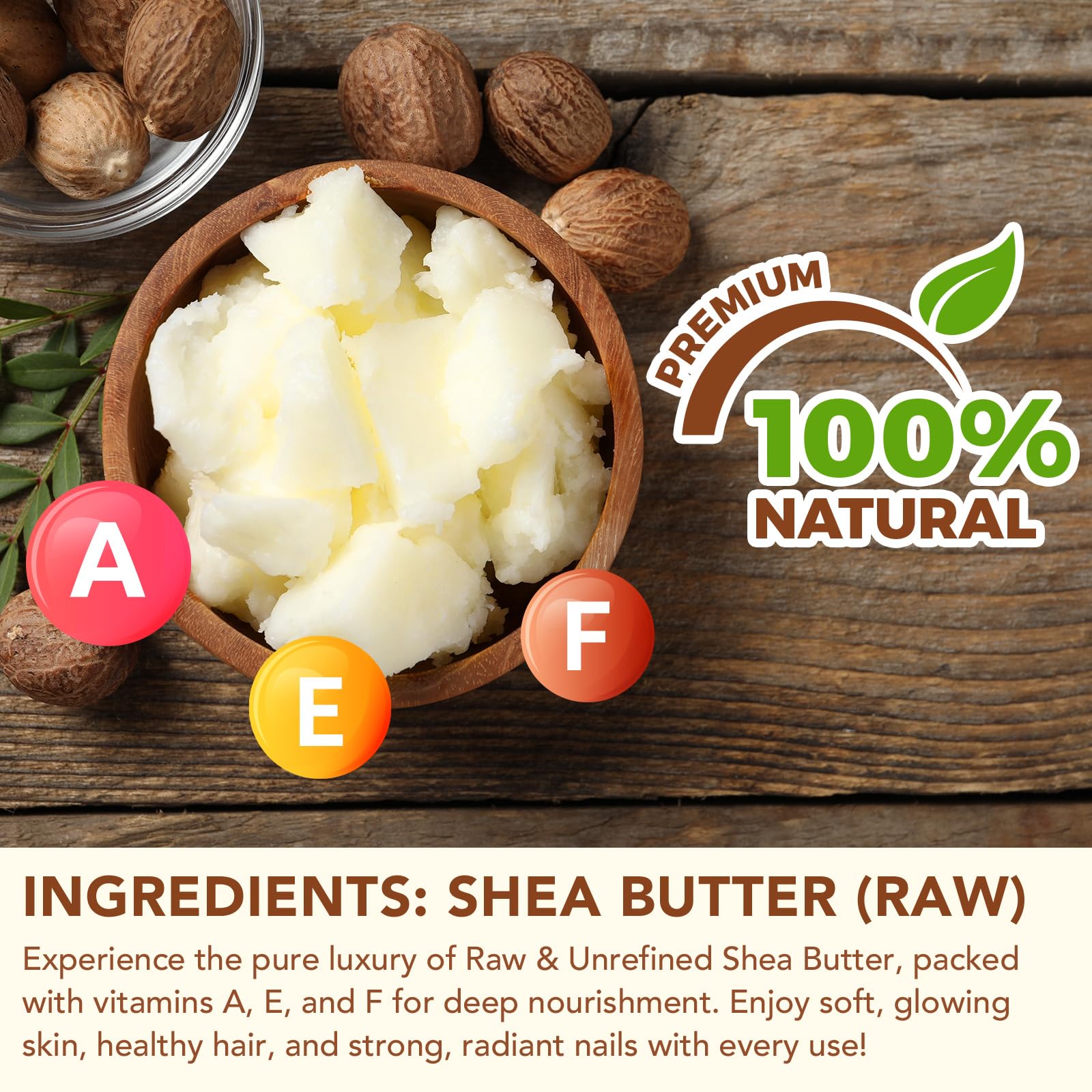 Xaarty 2Pack Shea Butter Raw Organic, Pure & Natural Unrefined Shea Butter Hand Cream, Packed with Vitamins A, D, E & F, Moisturizing & Locking Water, Keeps Skin Healthy and Vibrant, 8.4 Oz