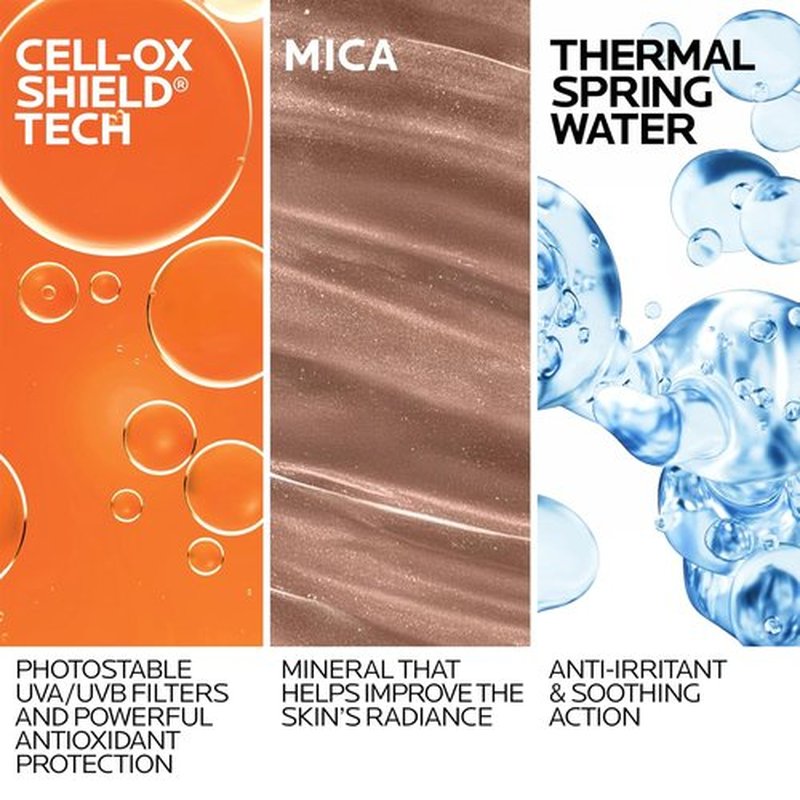 La Roche-Posay Anthelios Glow Tinted Sunscreen - SPF 35, Broad Spectrum, Lightweight, 24Hr Hydration