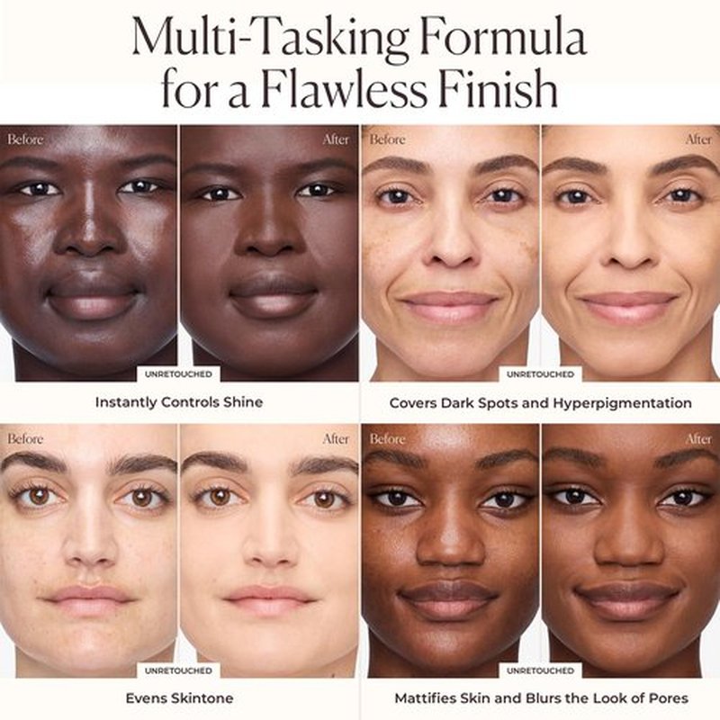 Laura Mercier Tinted Moisturizer Blurred Matte with SPF 30: 24HR+ Shine Control and Blurring, Long Lasting, Sheer to Light, Buildable Coverage, Blurs the Look of Pores, Skin Tint, 3N Sand