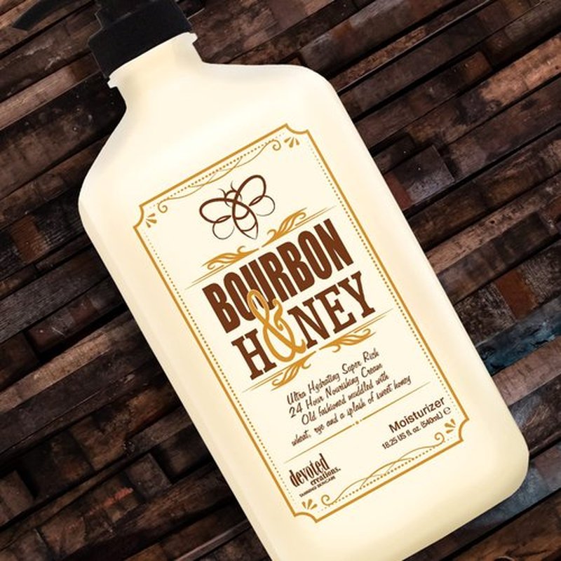 Devoted Creations Bourbon & Honey Moisturizer - Hydrating Formula | 18.25 oz for Soft Skin