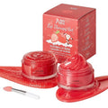 ANAI RUI Lip Scrub and Mask Set, Lip Exfoliator Scrub and Moisturizer Gift, Lip Scrubber Exfoliator & Sugar Lip Scrub with Vitamin C, Mini Gifts For Women, Lip Care Products