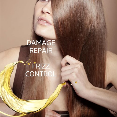 Kerazon Keratin Hair Serum - Argan Oil Smoothing Treatment for Dry, Damaged Hair | Anti-Frizz Formula