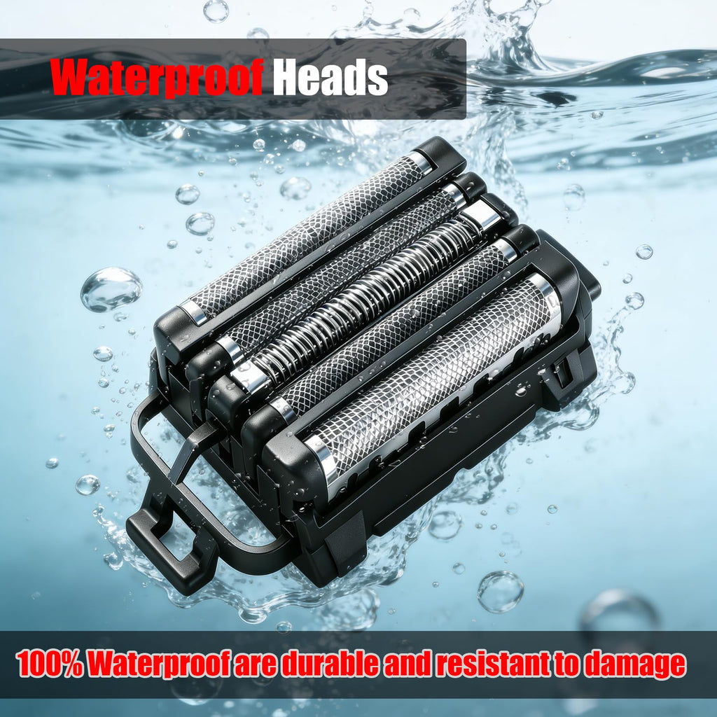 Compatible with Panasonic Shaver Compatible with Replacement Outer Foil and Inner Blade Set WES9032P, Compatible with ARC5 5-Blade Shavers Compatible with 1Pack