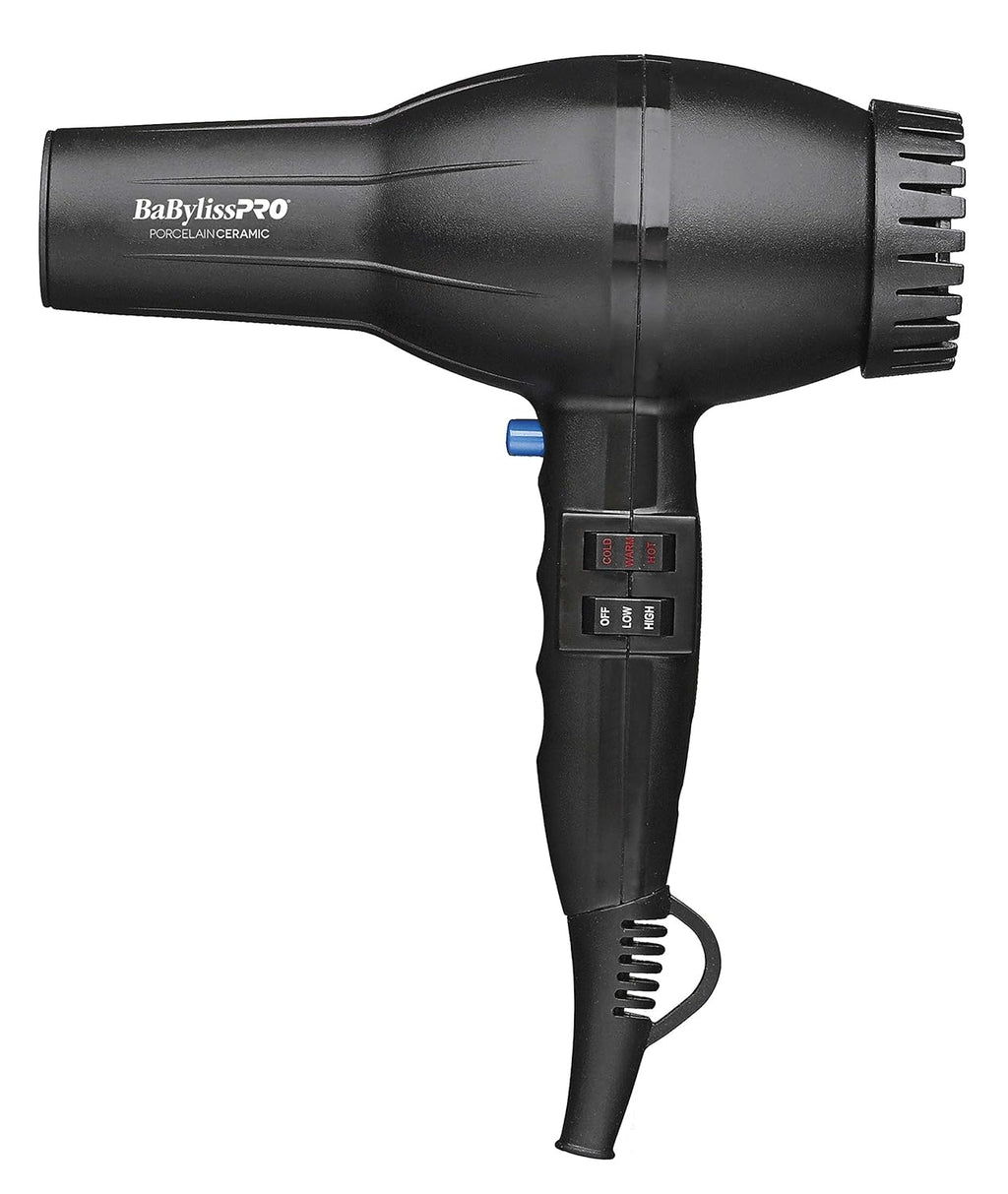 BaBylissPRO Porcelain Ceramic 2800 Hair Dryer - Fast Drying, Lightweight Design
