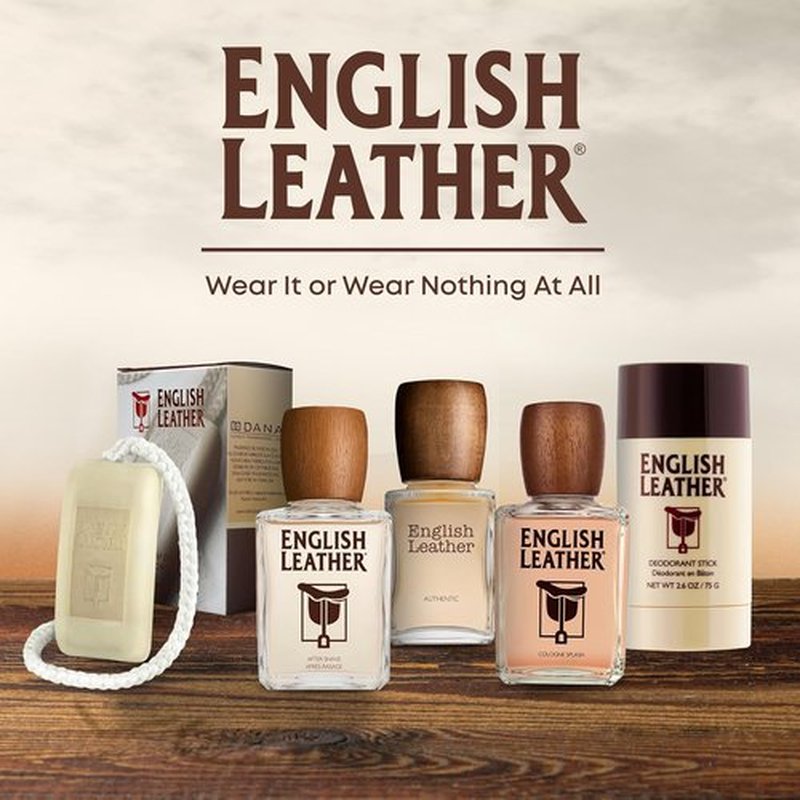 English Leather Deodorant for Men - Classic Citrus & Woody Scent | Long-Lasting 2.6 Oz (75 g)