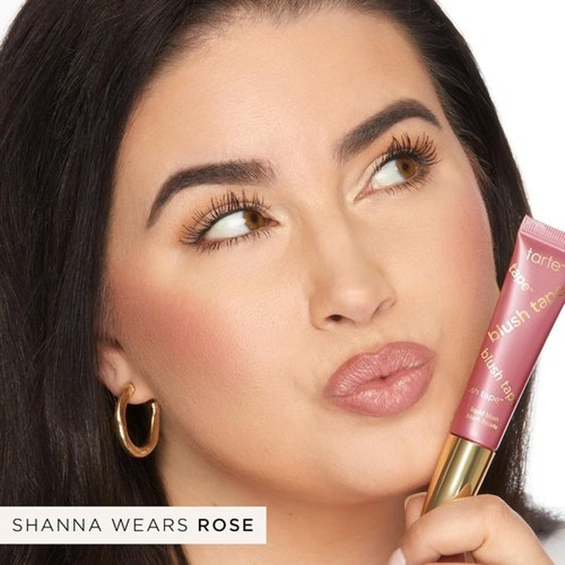 Tarte Blush Tape Liquid Blush - Buildable Cream Cheek Makeup for Radiant Glow | Lightweight, Vegan & Cruelty-Free