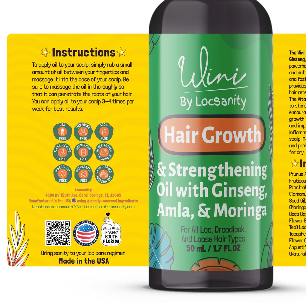 Locsanity Natural & Organic Loc Care Essentials Mature Locs Travel Kit