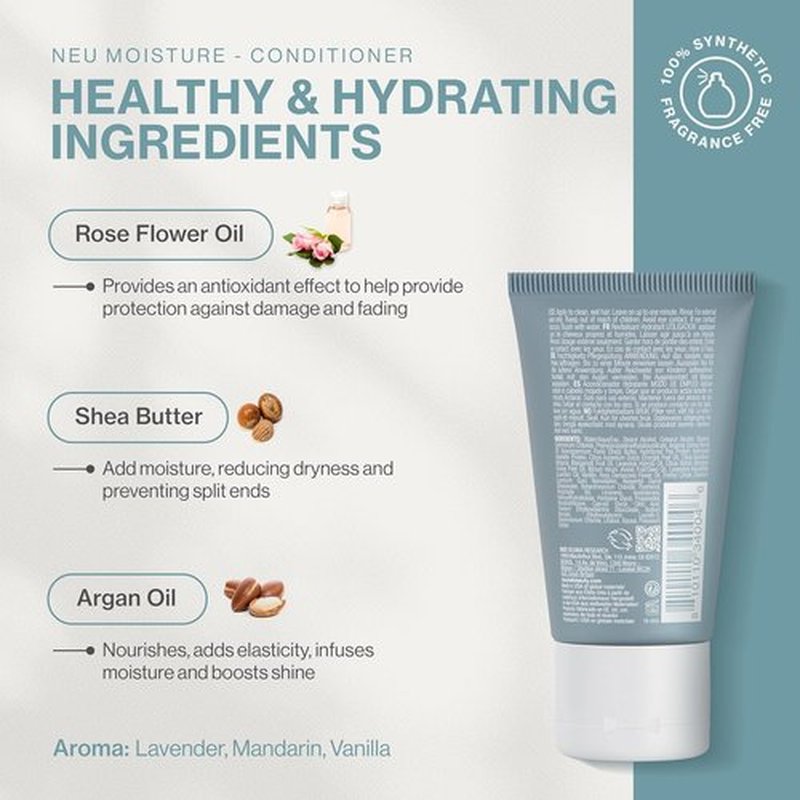 NEUMA Neu Moisture Conditioner - Hydrating Formula for Soft, Manageable Hair | 12 oz