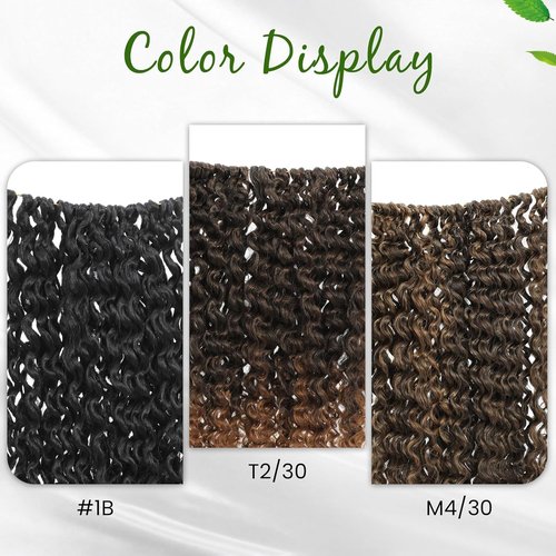 Full Head Crochet Hair for Black Women Human Hair Soft Feeling, Short Gogo Curl Protein Silk 80 Strands, Deep Curly Innovative 4-in-1 Strand Design Hypoallergenic Synthetic Fiber