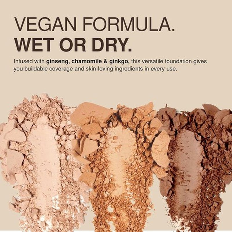 Palladio Dual Wet and Dry Foundation - Squalane Infused for Maximum Coverage | Laurel Nude, All-Day Wear