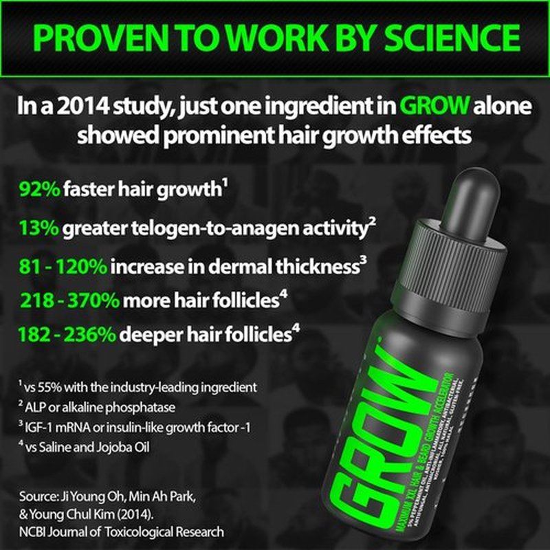 Skiennix Beard Growth Serum - Maximum XXL Oil for Men - Thickens & Fills Patches - Facial Hair & Scalp Treatment