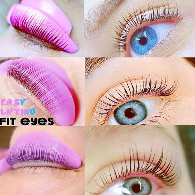 Lash Lift Pad Shield Katya Vinog DIY Eyelash Perming Pads Mega L Curl Perm Rod Roller No Glue Needed On Eyelid Silicone Guard Lifting Eyelashes Up, Lami Lamination Roller Perm Rods Ultra Soft & Light