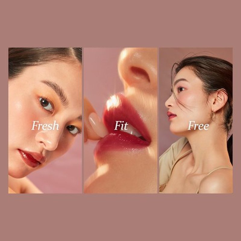 HINCE Mood Enhancer Water Liquid Glow - Non-Sticky & Waterproof Lip Stain for Women - Long Wearing Lip Gloss for Natural and Glass Glow - Moisturizing Liquid Makeup, 0.16 fl.oz. (HARMONIOUS)