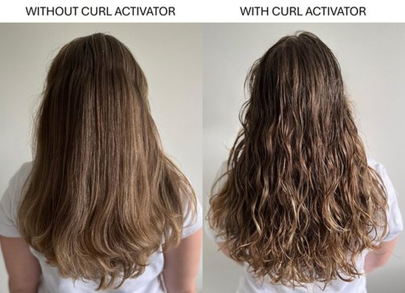 Alcôve - Curl Activator for Curly Hair - Argan Oil, Pomegranate Seed & Mango Extract - Defining Cream for Wavy Hair - Anti Frizz - Moisturizing - Effective in High Humidity - 250ml