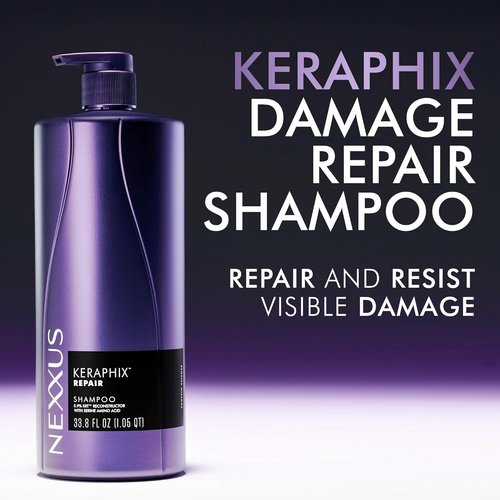 Nexxus KERAPHIX Hair Care | 2-Pack Conditioner for Damaged Hair Repair | 33.8 Fl Oz Each