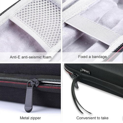 LinMei Hard Travel Case for Electric Trimmer & Shaver - Waterproof, Durable, Compact Organizer for QP2520, QP2530, QP2620, QP2630