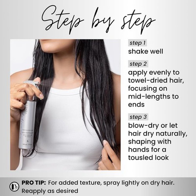 Kenra Platinum Texturizing Mist 6 - Texture Defining Spray | Boosts Fullness & Protects Against Humidity | Flake-Free, Non-Drying, All Hair Types