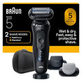 Braun Electric Razor for Men - Series 5 Beard Shaver with Body Groomer & Travel Case | S5 5155cs