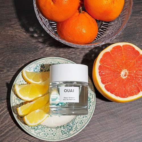 OUAI Dean Street Eau de Parfum - Elegant Floral Women's Perfume for Daily Wear - Fresh Citrus & Apricot Notes (1.7 Oz)