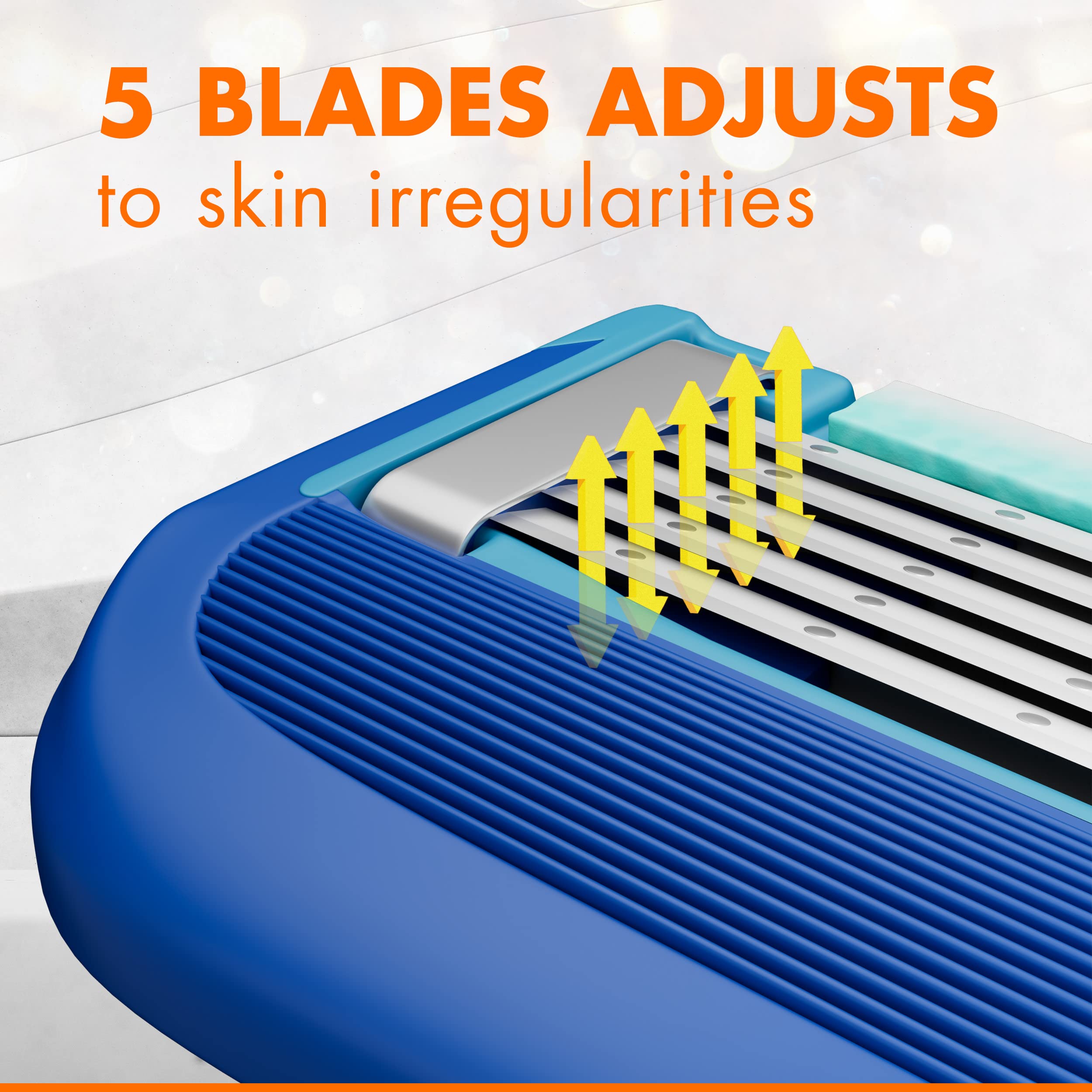 Gillette Sensor5 Men's Disposable Razors, 2 Count (Pack of 12)