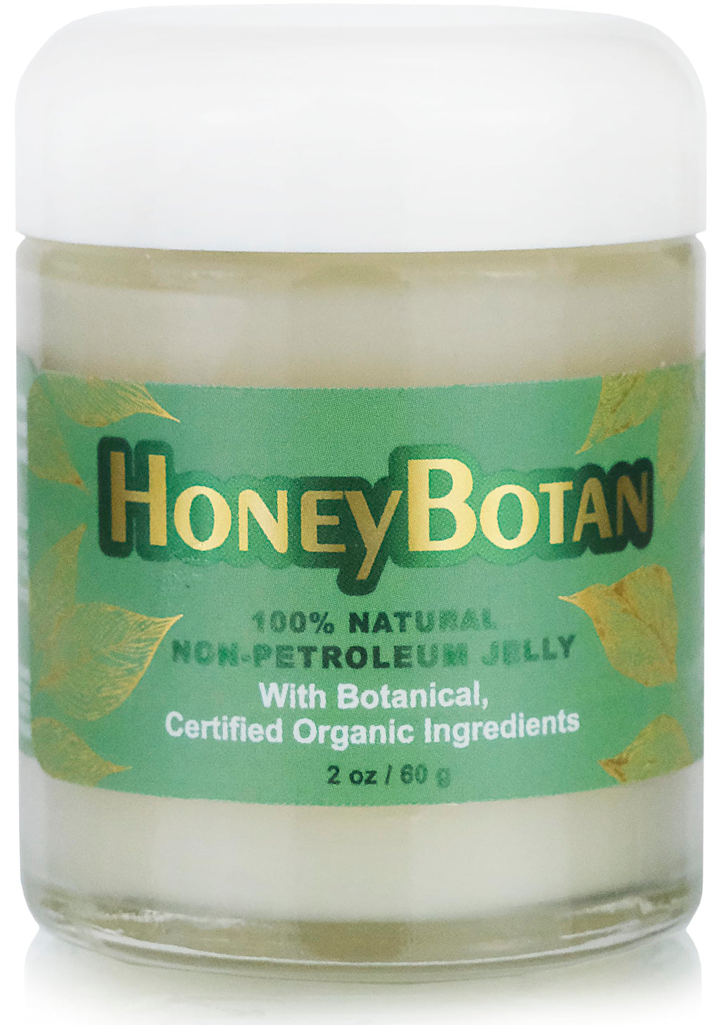 Beesaluxe HoneyBotan - 100% Natural Unpetroleum Skin Balm with Organic Ingredients - Petroleum Jelly Alternative for Lips, Hands, Baby Care, Makeup Remover, and More (2 Ounce)