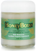 Beesaluxe HoneyBotan - 100% Natural Unpetroleum Skin Balm with Organic Ingredients - Petroleum Jelly Alternative for Lips, Hands, Baby Care, Makeup Remover, and More (2 Ounce)