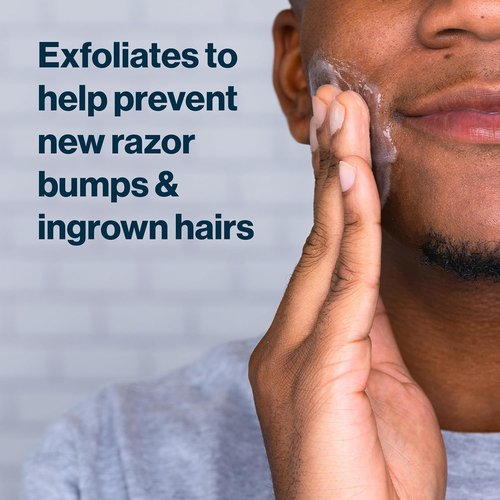Gillette SkinGuard Face Scrub - Daily Exfoliating Cleanser for Men with Shea Butter & Charcoal, 5 oz